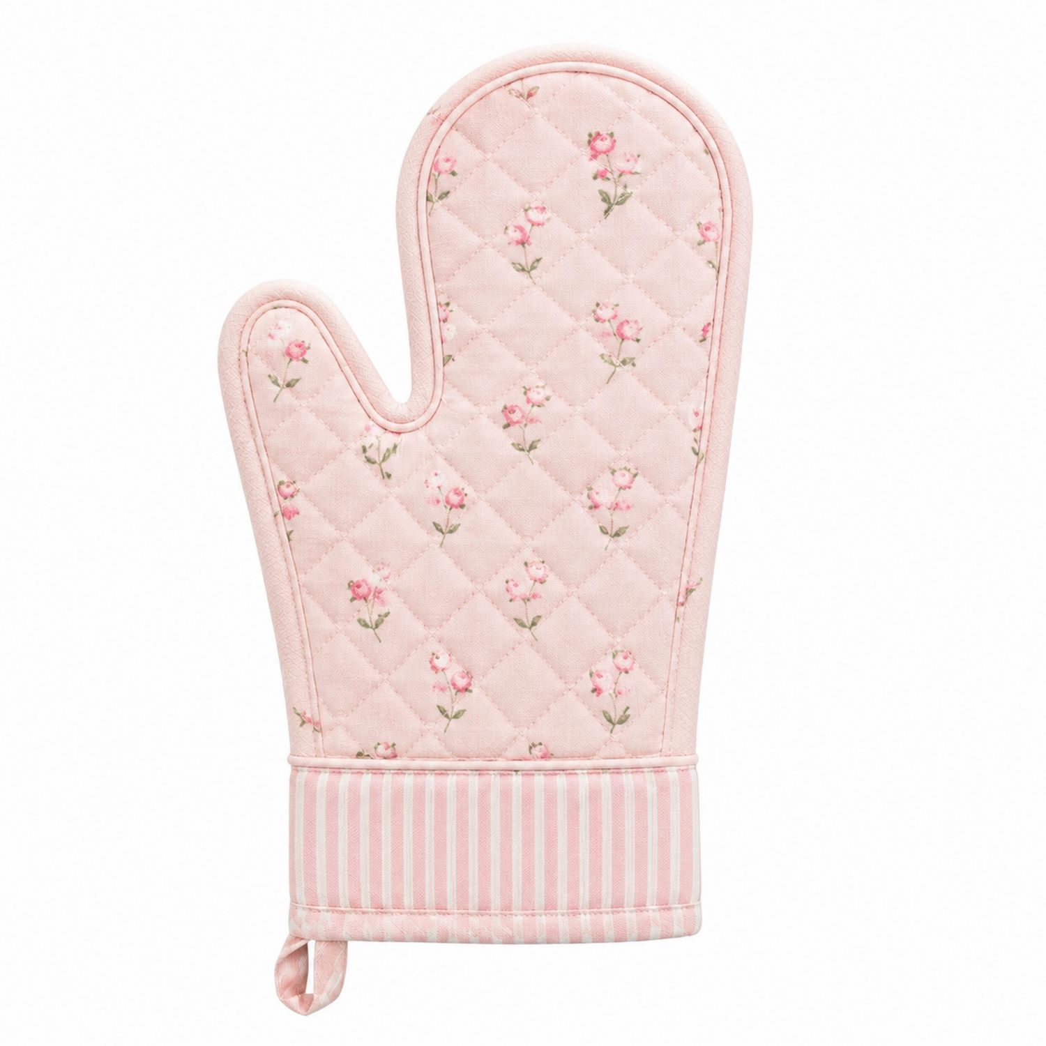 Gant de Cuisine Rose à Motif Floral