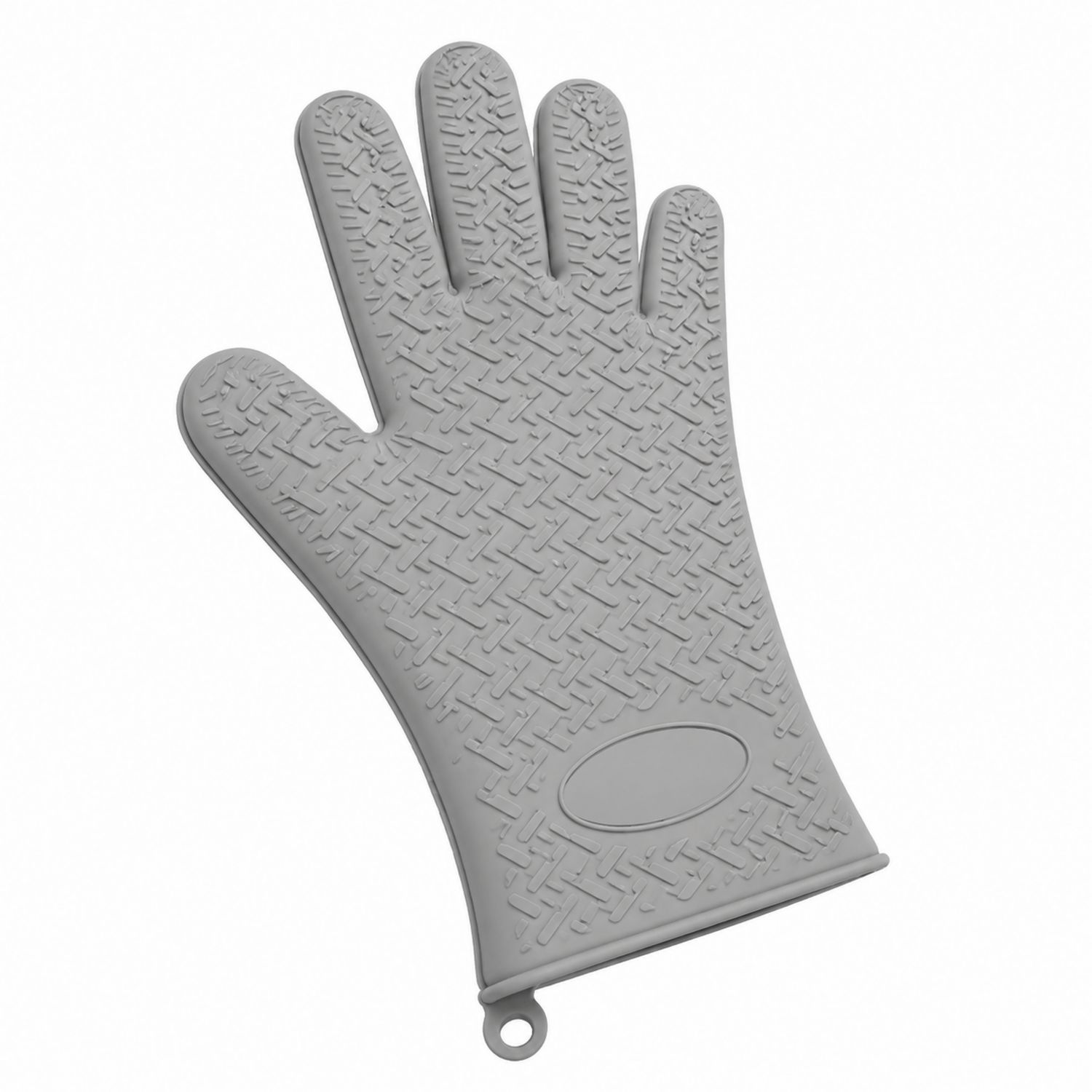 Gant en Silicone Antidérapant Résistant à la Chaleur Gris