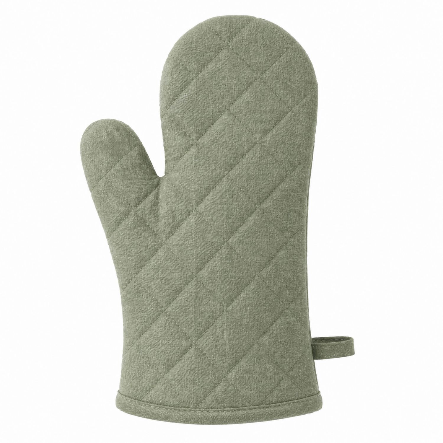 Gant de Cuisine Résistant à la Chaleur Vert Matelassé