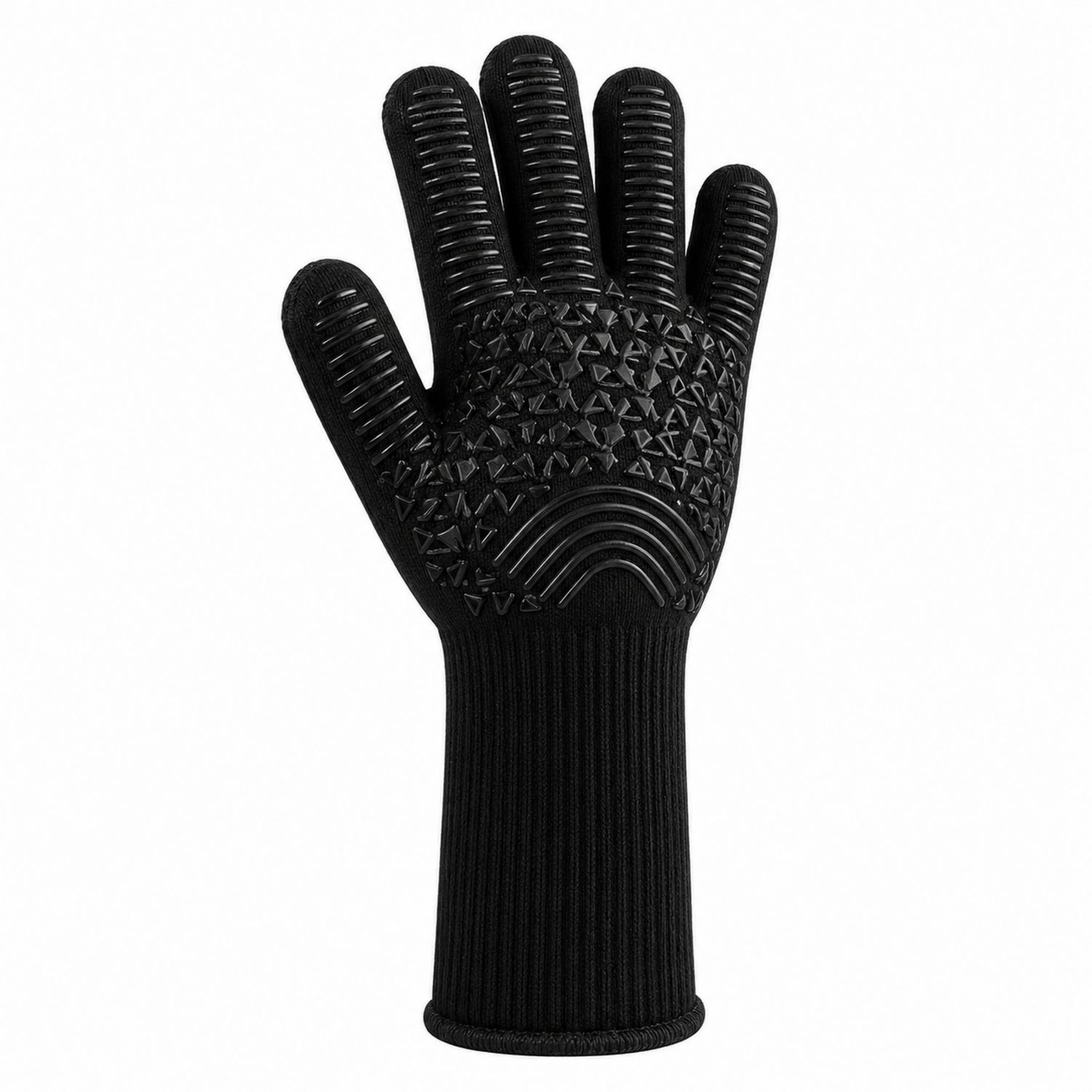 Gant de Cuisine Résistant à la Chaleur Noir