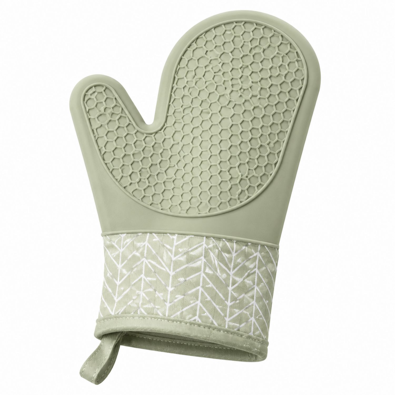 Gant de Cuisine en Silicone Vert Pâle
