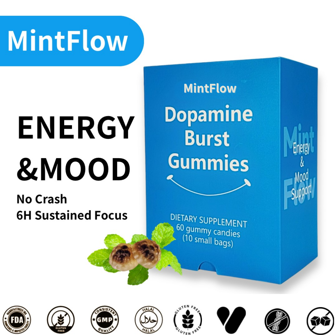 Mint Flow Focus Gummies | Fast Mental Clarity Without The Crash