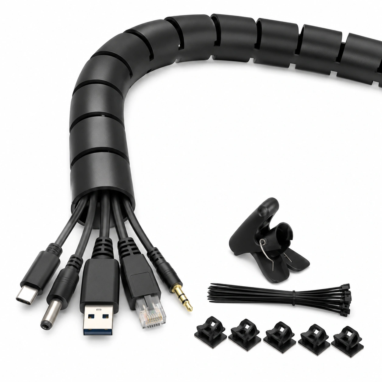 Kabelschlauch Set Flexibel-scandorahome