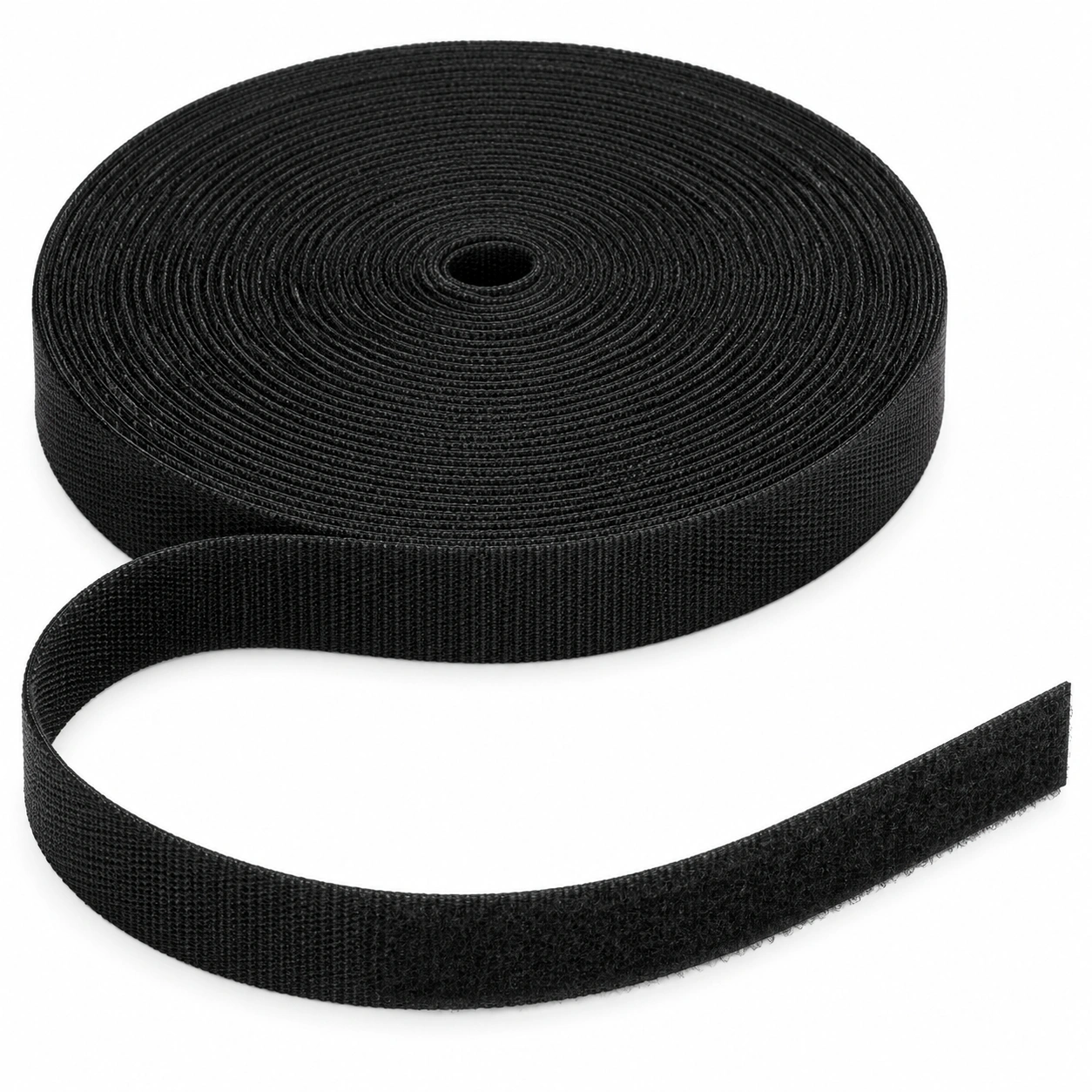 Klettband Meterware Schwarz-scandorahome