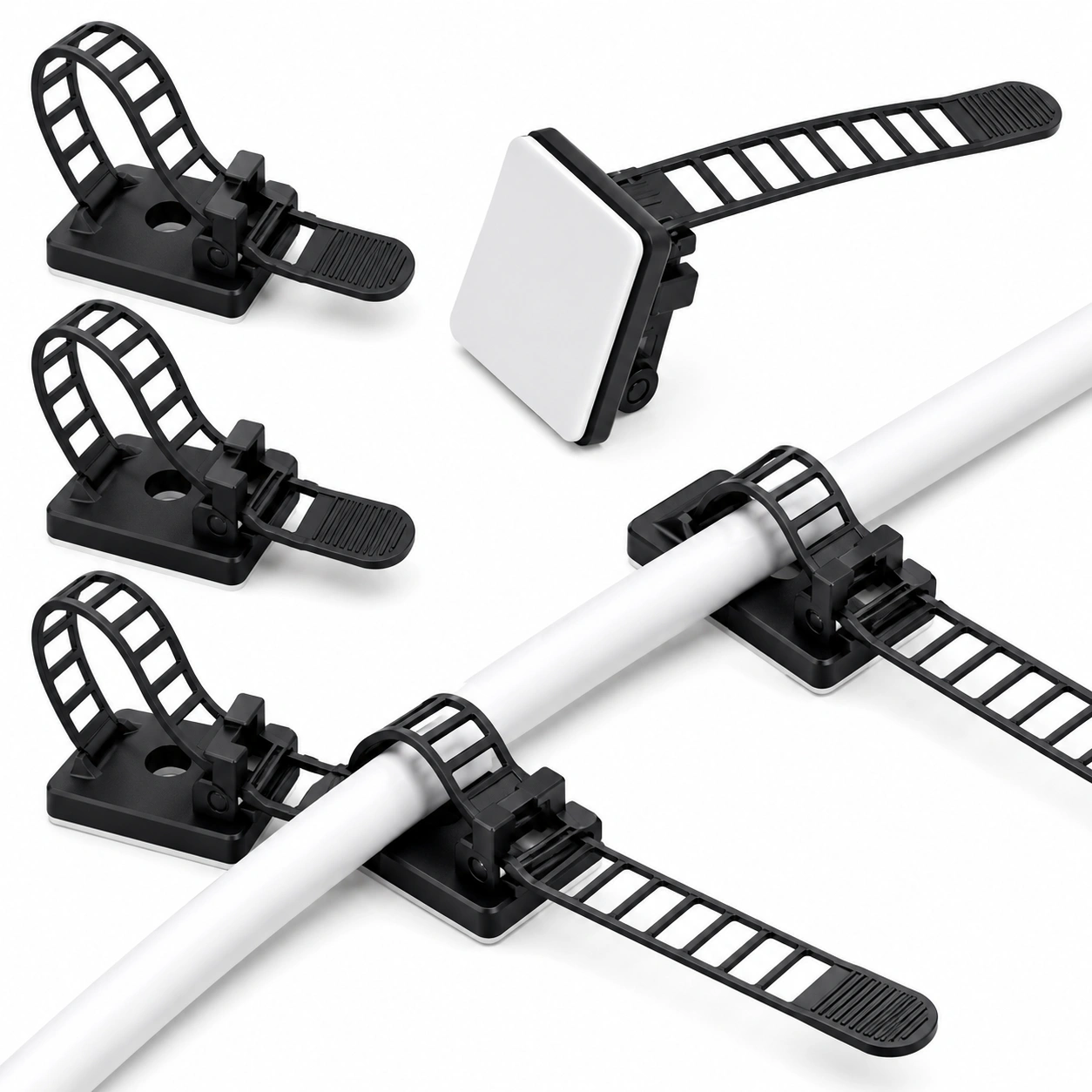 Rohrhalter Kabelbinder Set-scandorahome