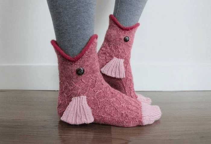 🌲Early Christmas Sale 49%🔥- 3D Knit Crocodile Socks