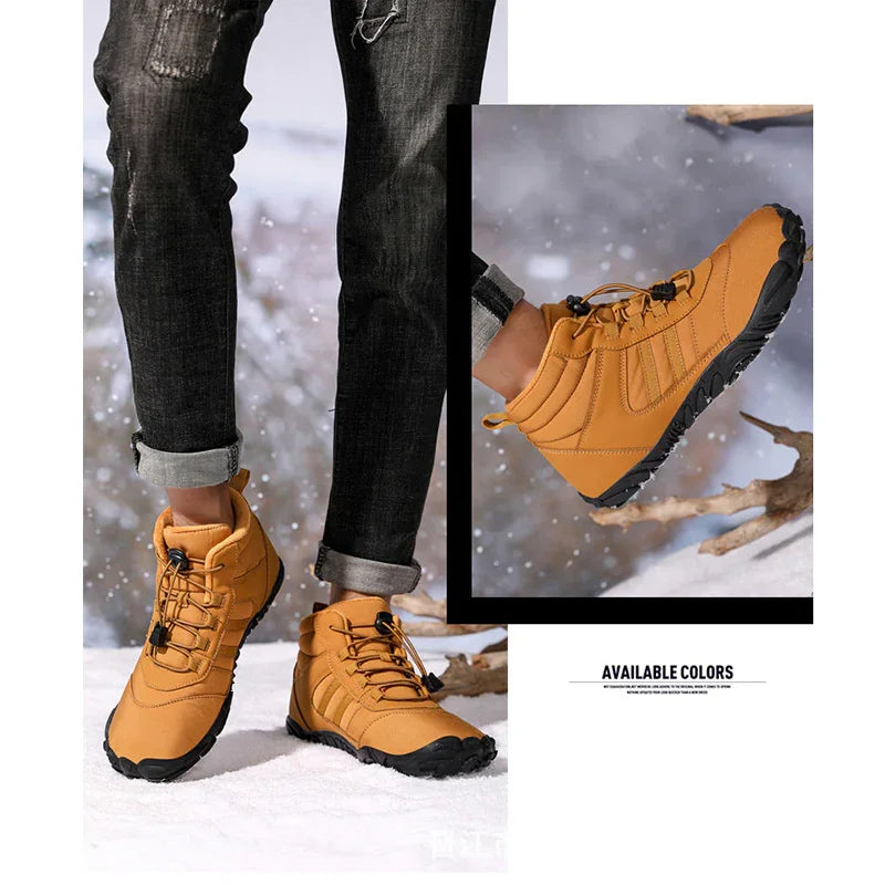 kaegreel winter barefoot shoes snow boots 31466 yellow
