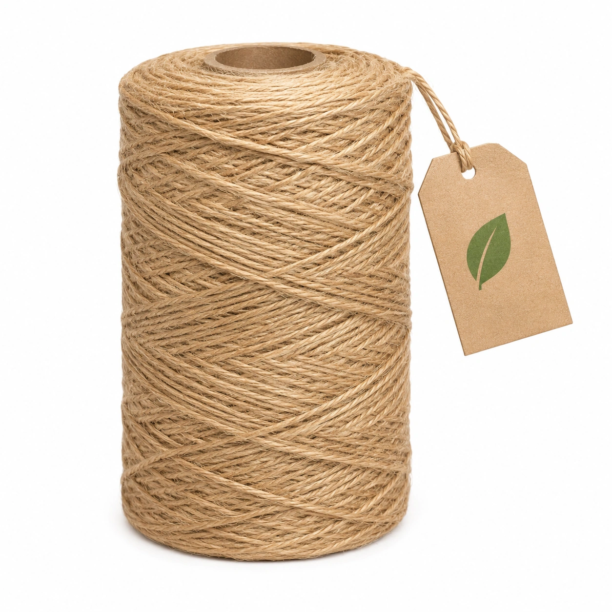 Juteschnur Natur mit Etikett- fjorelahome