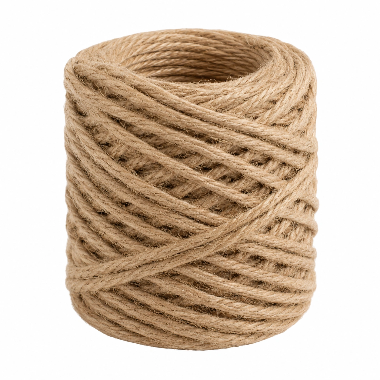 Naturliche Juteschnur Rolle Fur Verpackung Und Dekoration- fjorelahome