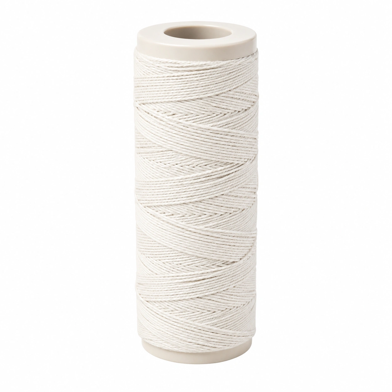 Baumwollkordel Weiss Rolle- fjorelahome