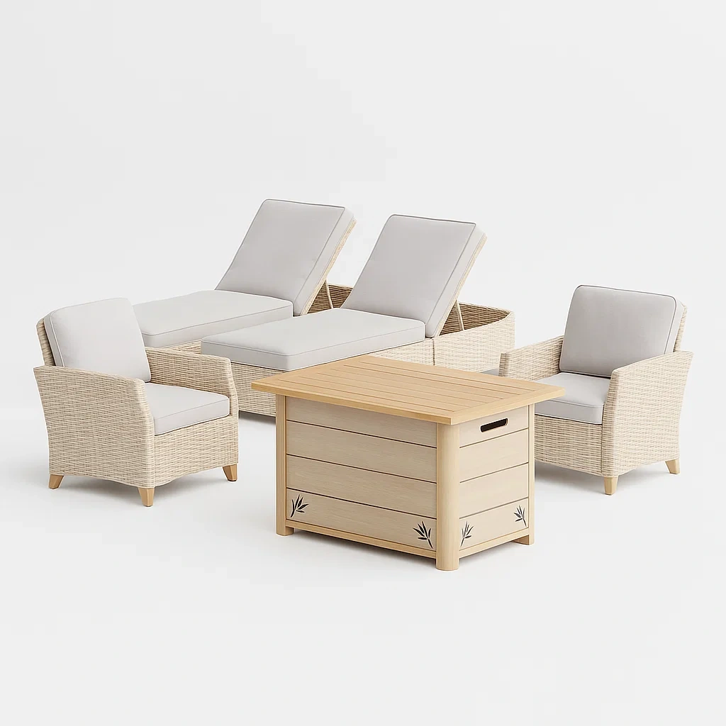 Möbelset,Garten-Loungemöbelset-Nestelaroa