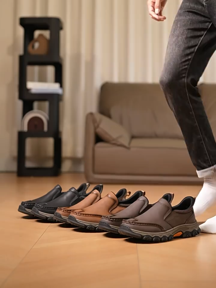 TrailOak® Men’s Lightweight Slip-On Walking Shoes