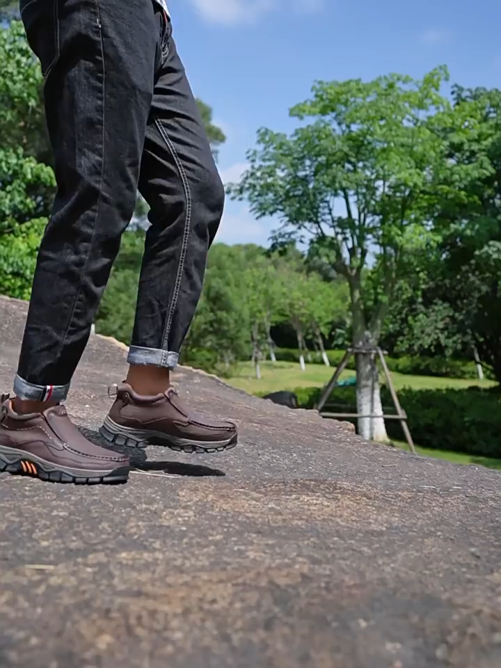 TrailOak® Men’s Urban Outdoor Leather Boots