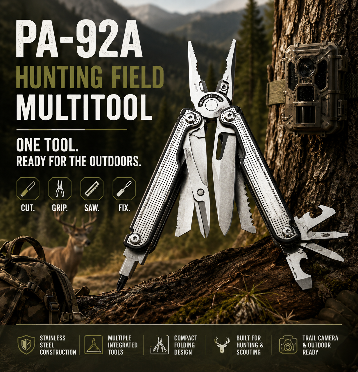 PA-92A Hunting Field Multitool