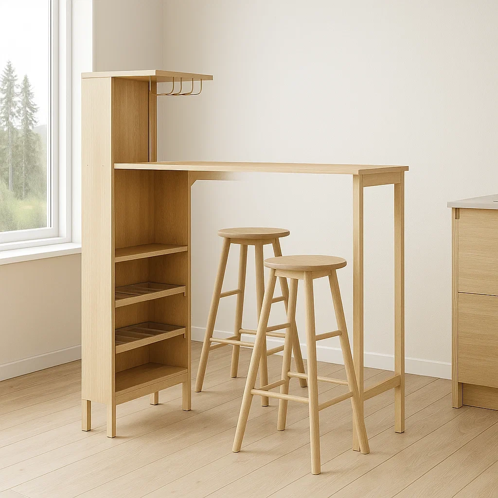 Esszimmermöbel,Bartisch-Set-decoraluno