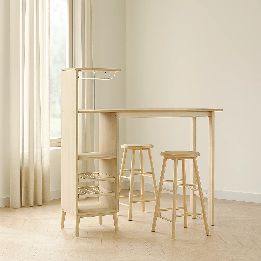 Esszimmermöbel,Bartisch-Set-decoraluno