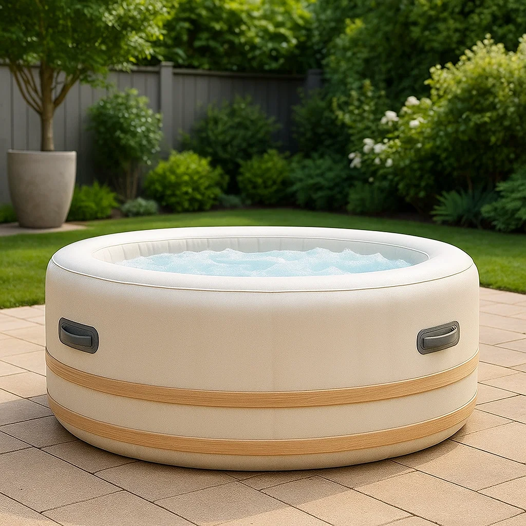 Sport und Freizeit,Aufblasbarer Whirlpool-NESTALITOA