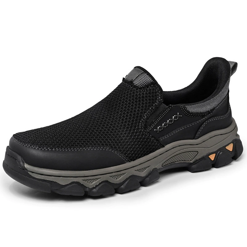 Men's Handmade Cowhide Orthopedic Breathable Walking Shoes