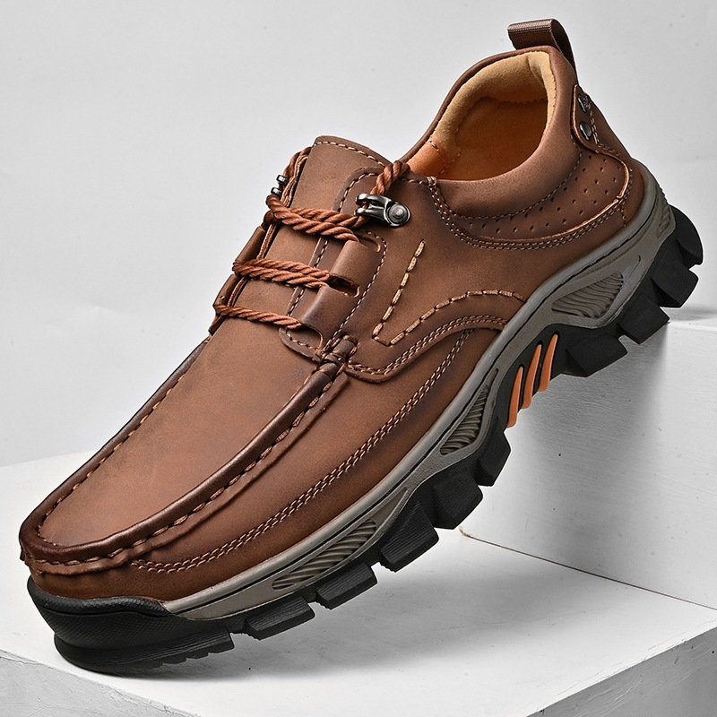 TRAILBORN®Men's Retro Round-Toe Thick-Soled Casual Outdoor Comfort Shoes