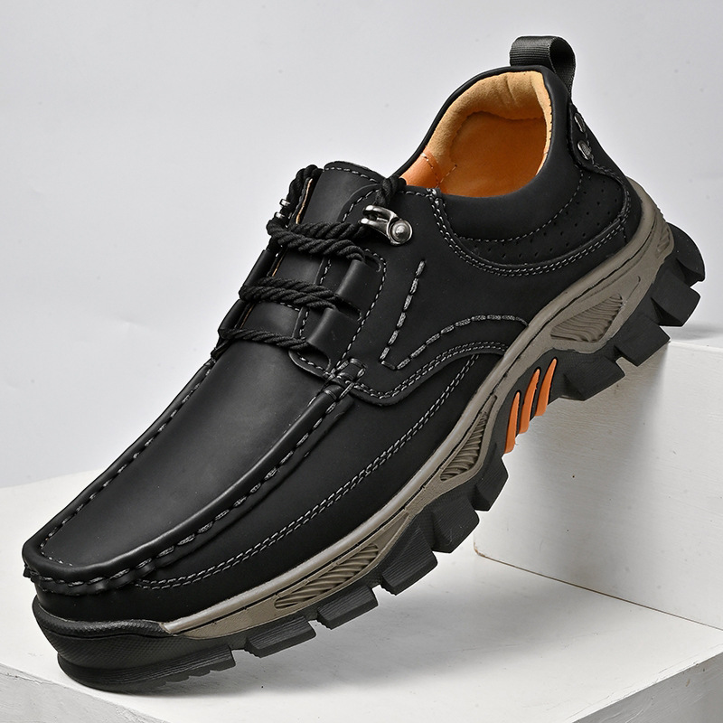 TRAILBORN®Men's Retro Round-Toe Thick-Soled Casual Outdoor Comfort Shoes