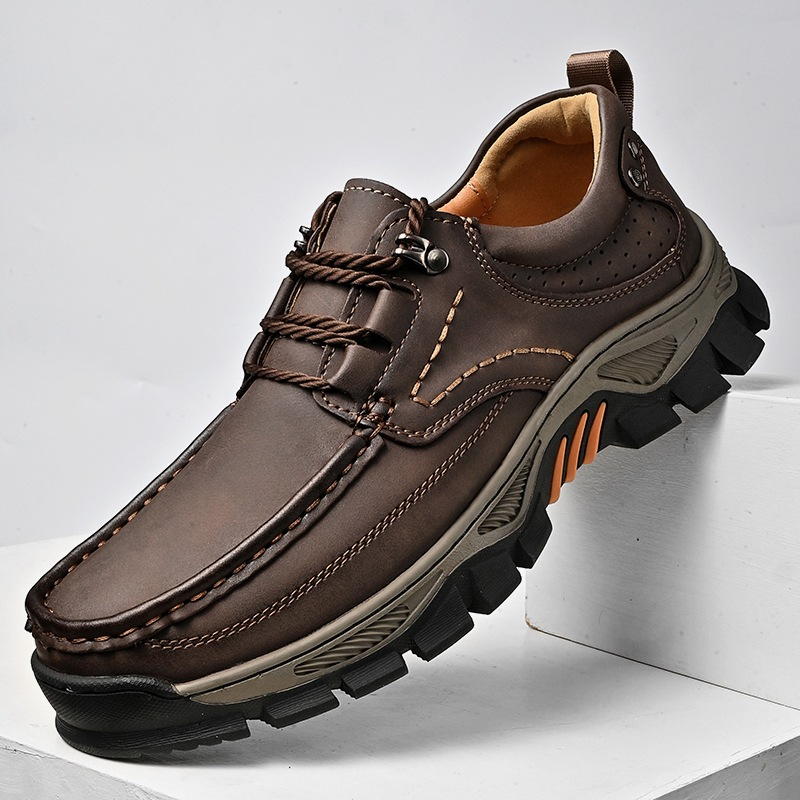 TRAILBORN®Men's Retro Round-Toe Thick-Soled Casual Outdoor Comfort Shoes