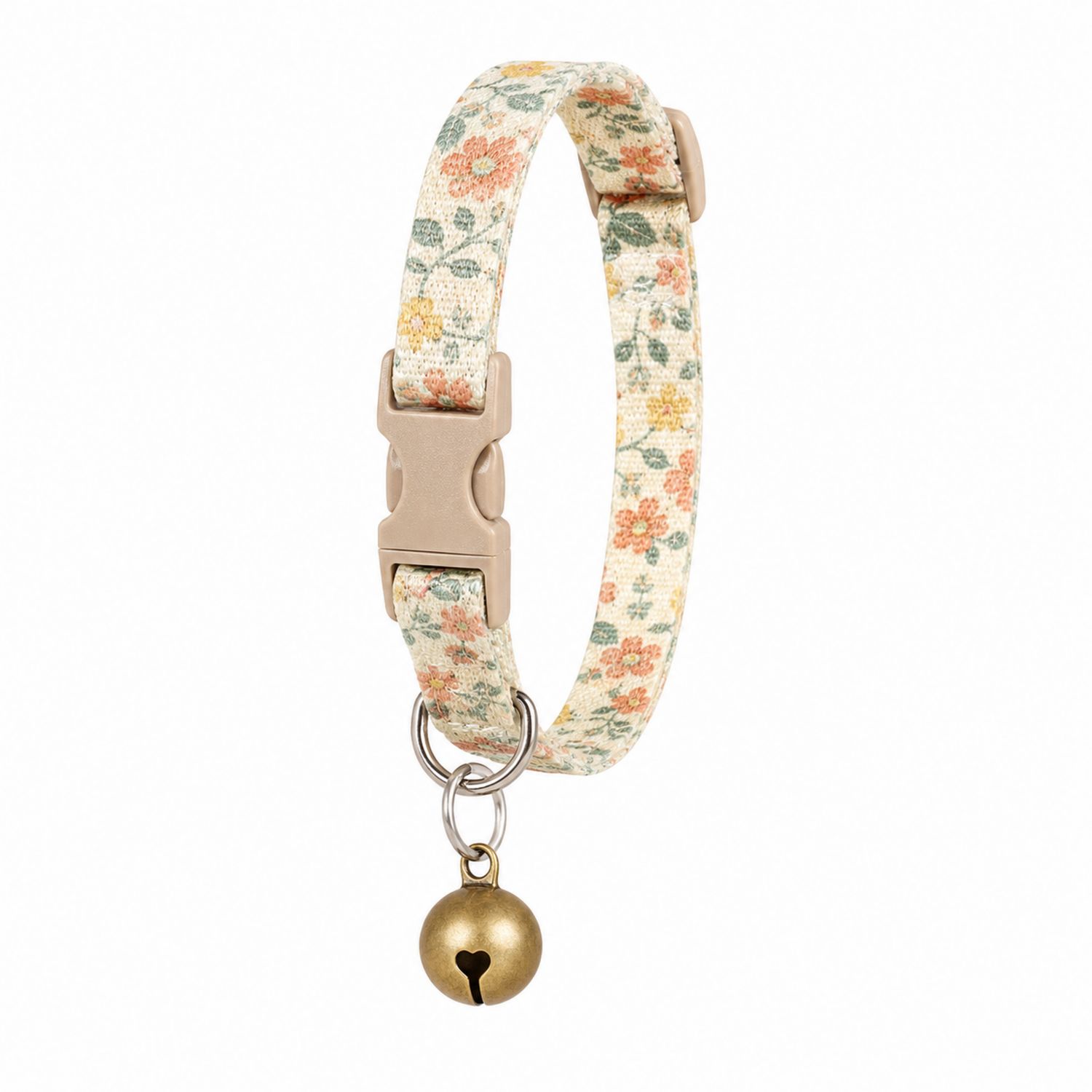 Collier Floral pour Chat avec Clochette