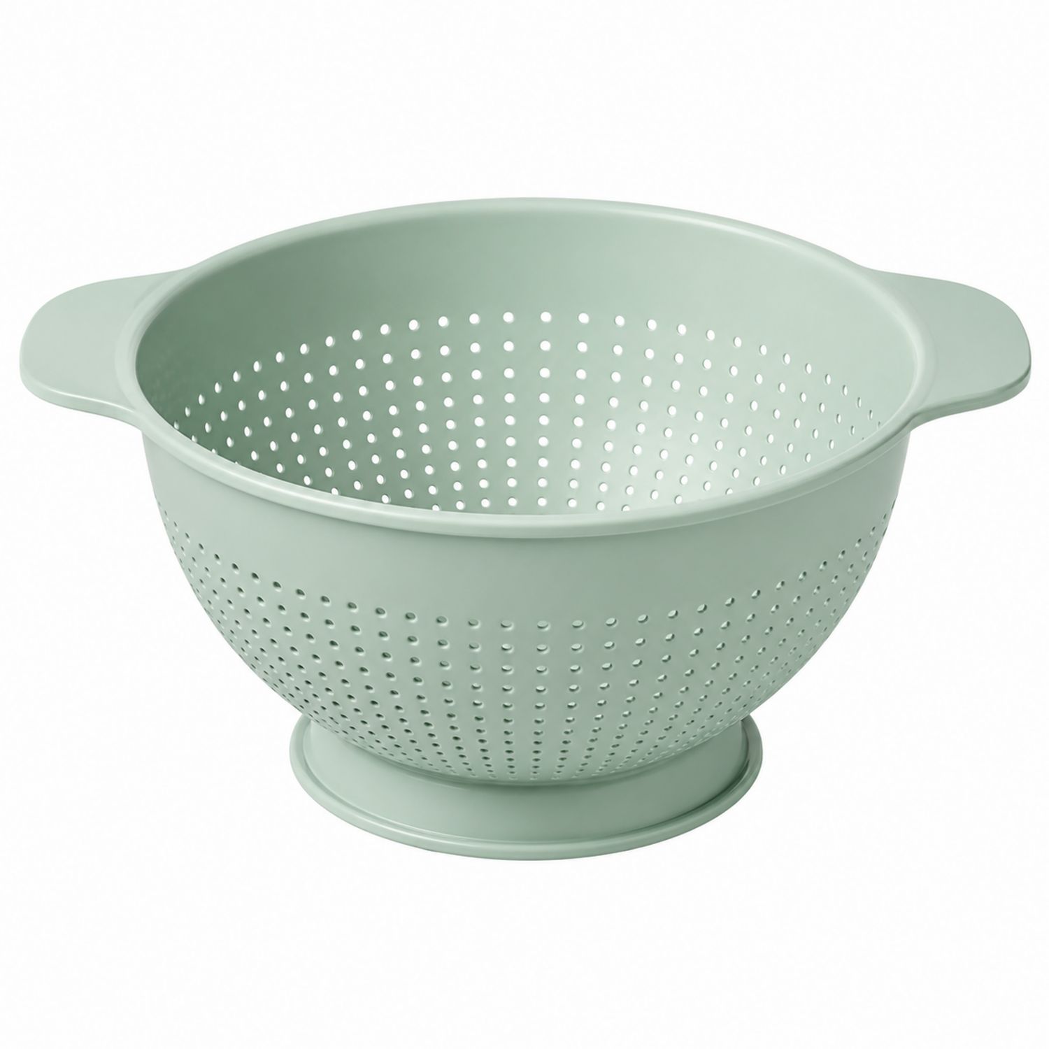 Scolapasta in Plastica 2L Verde Menta con Manici