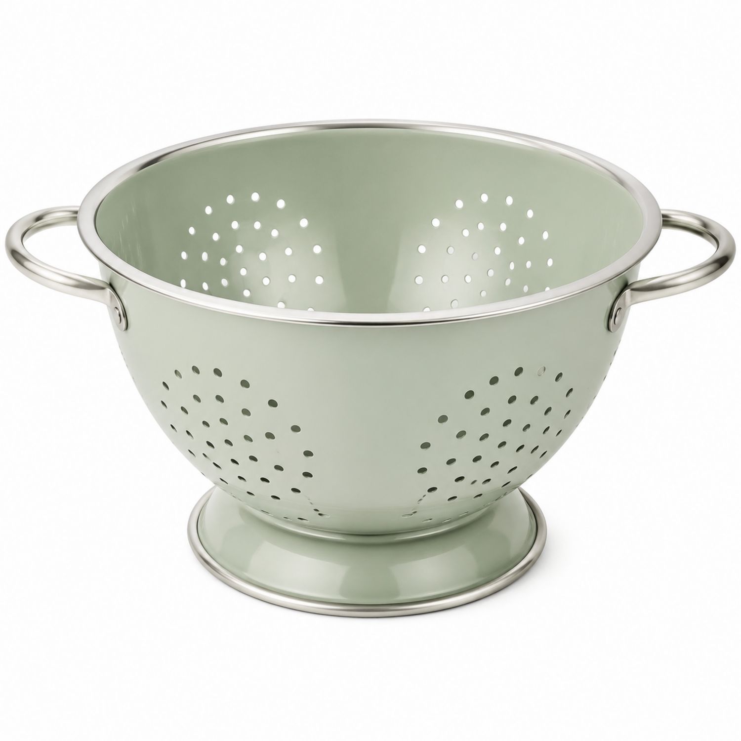 Colapasta Verde con Manici in Metallo