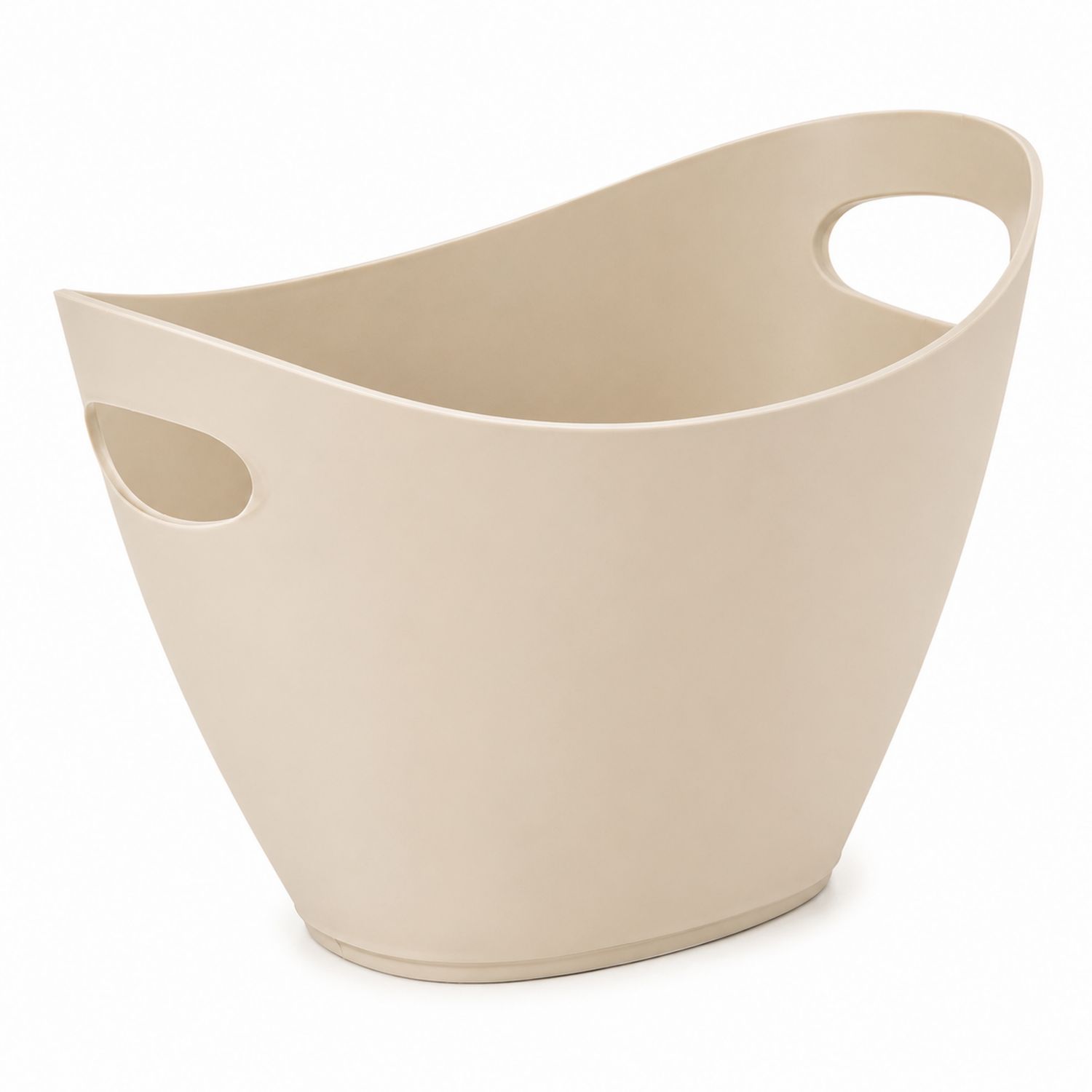 Panier de Rangement Beige avec Poignées, 15L