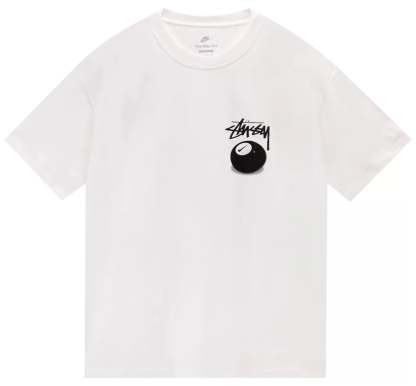 T-shirt-8 Ball Tee White