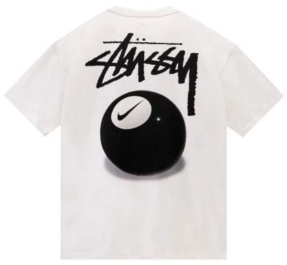 T-shirt-8 Ball Tee White