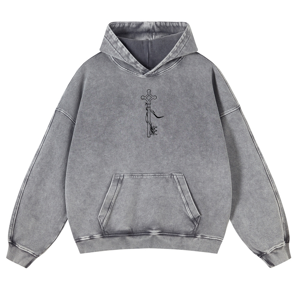 AOT Titan Casual Washed Hoodies 2506023916