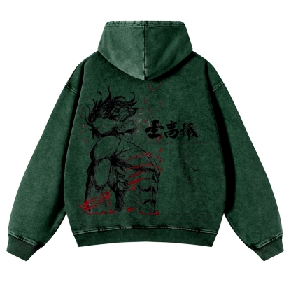 AOT Titan Casual Washed Hoodies 2506023916