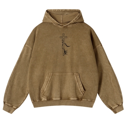 AOT Titan Casual Washed Hoodies 2506023916