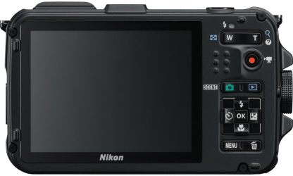 Nikthton COOLPIX AW100 16 MP CMOS Waterproof Digital Camera with GPS and Full HD 1080p Video (Black)