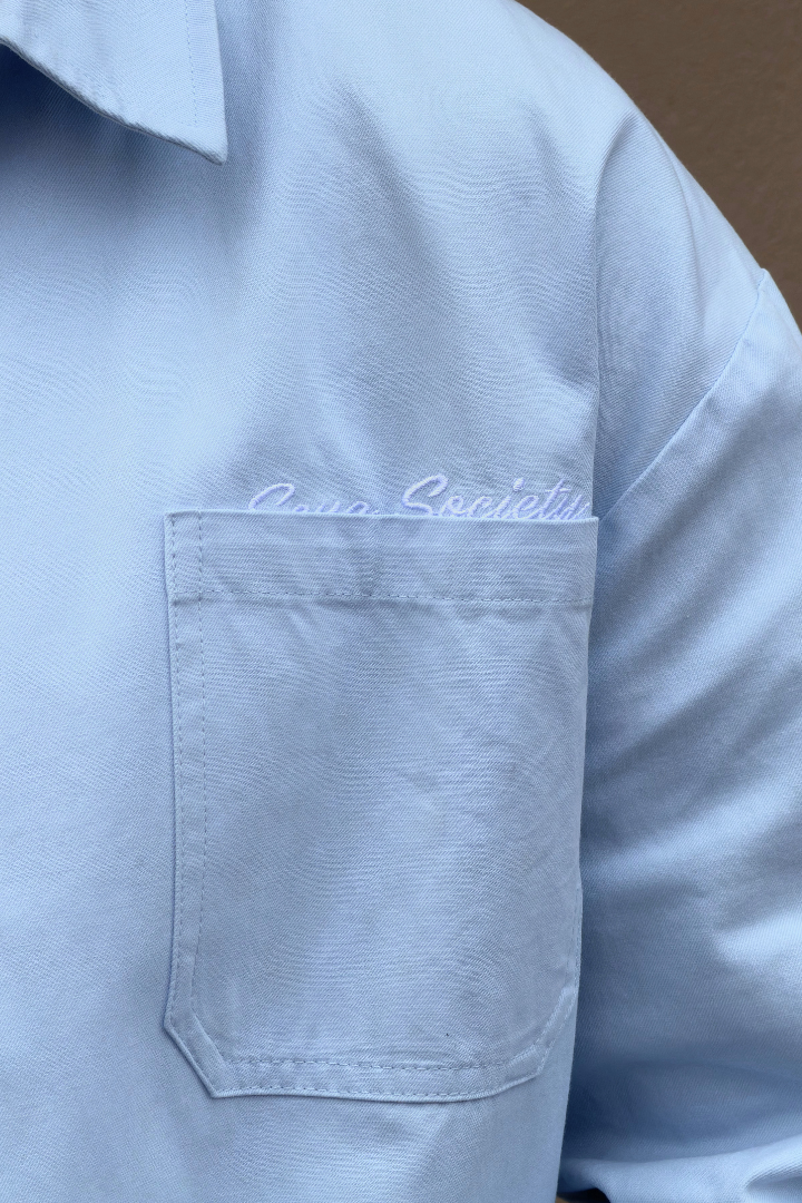 oxford boxy shirt