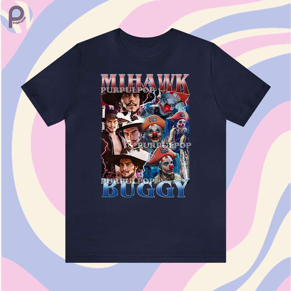 Mihawk and Buggy One Piece Shirt Mihawk and Buggy One Piece Shirt