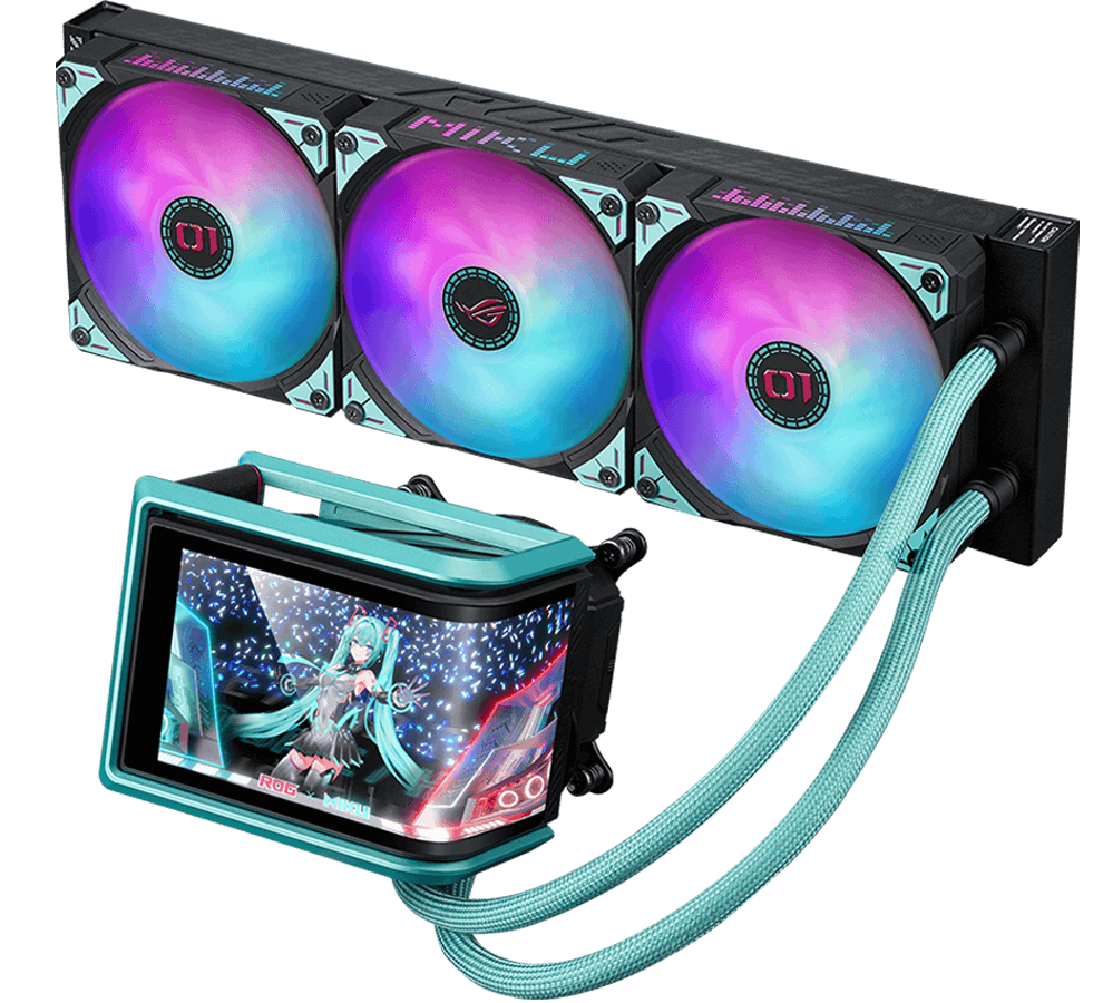 ROG × Hatsune Miku Full PC Build