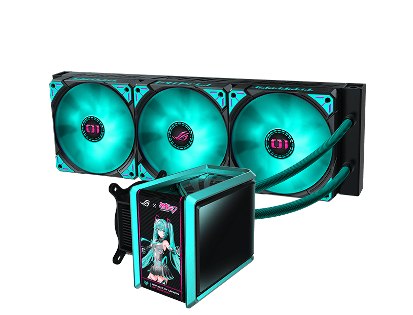 ROG × Hatsune Miku Full PC Build