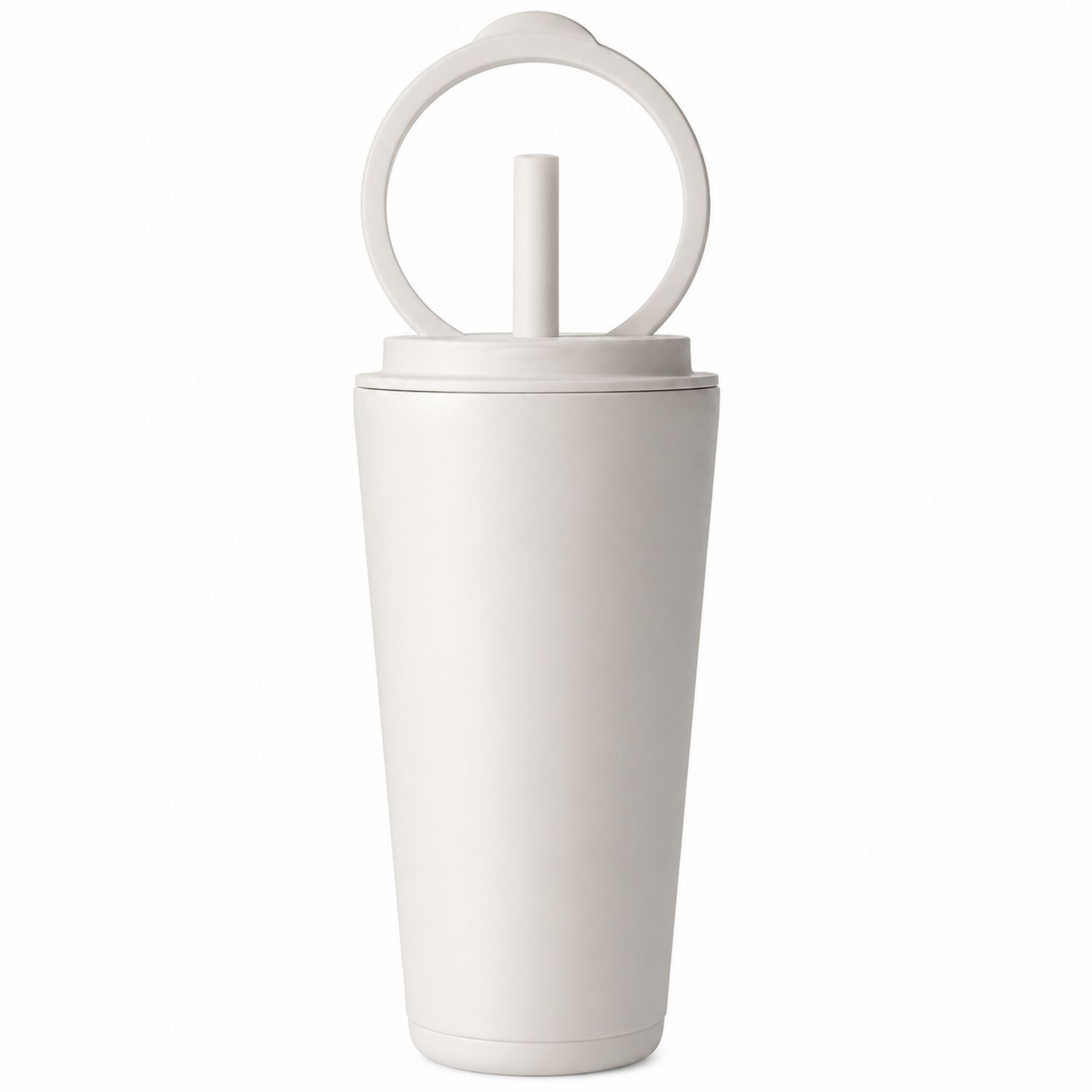 Gobelet Thermos Blanc avec Anse 500 ml-Domellocasa