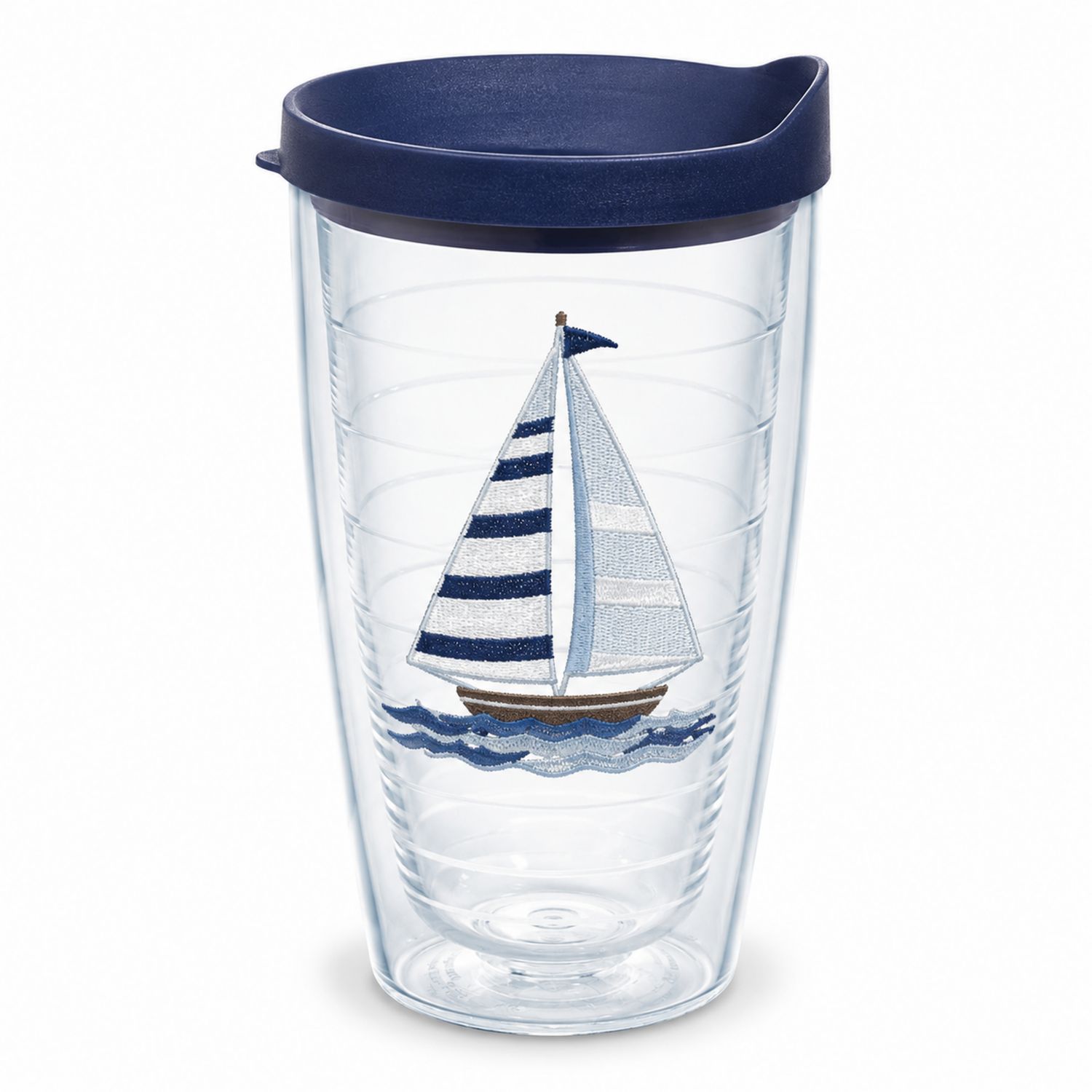 Gobelet Isotherme Voilier 470ml Couvercle Bleu-Domellocasa