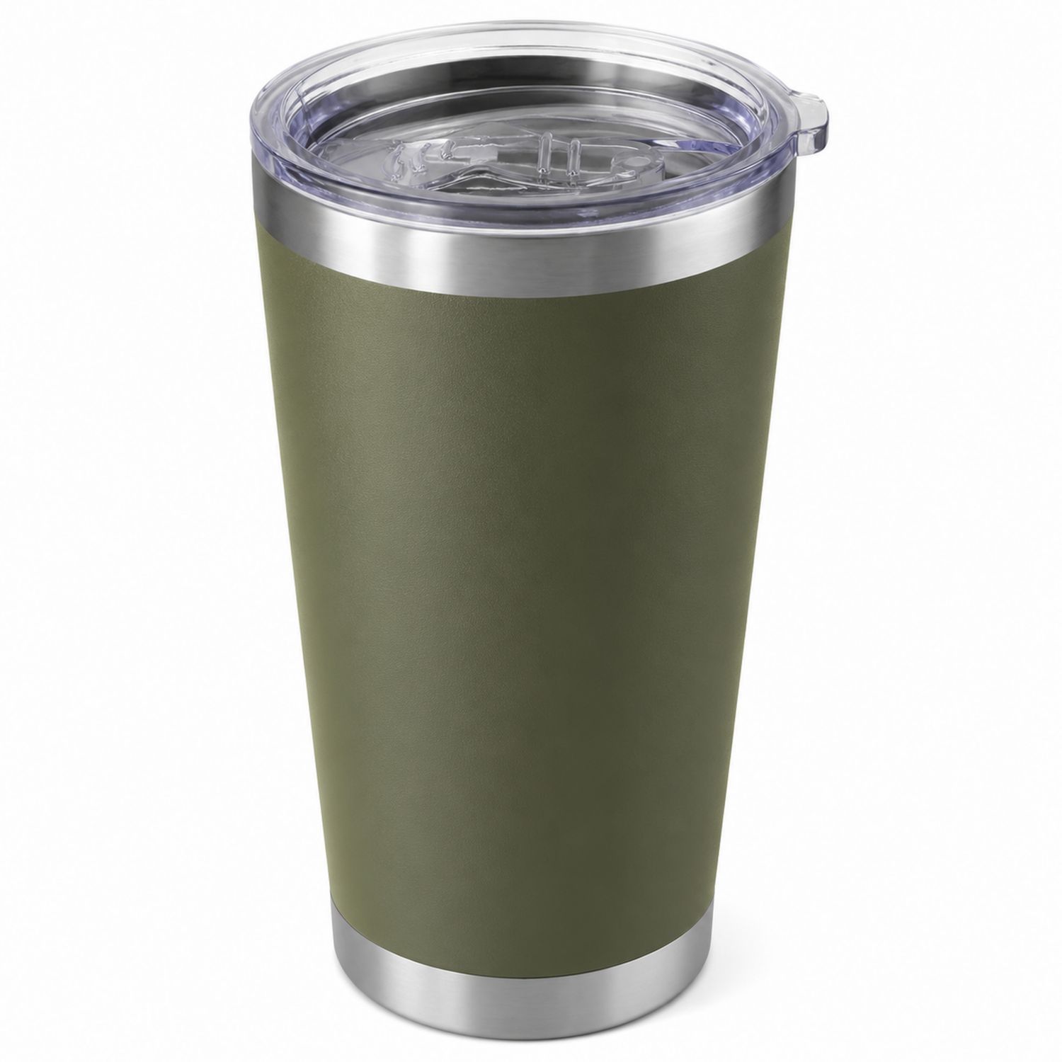 Gobelet de Voyage Isotherme Vert 500ml avec Couvercle Anti-Fuite-Domellocasa