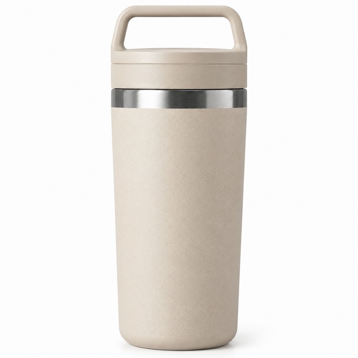 Gobelet Isotherme 500ml Beige avec Anse-Domellocasa