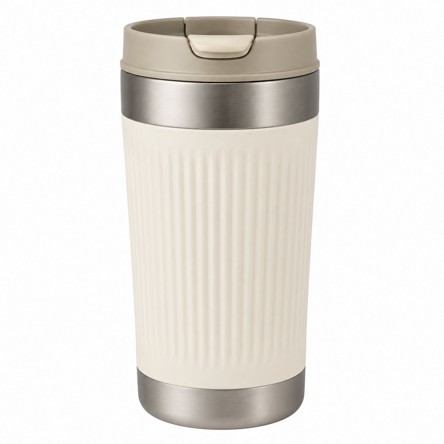 Tasse de Voyage Isotherme Crème 350ml-Domellocasa