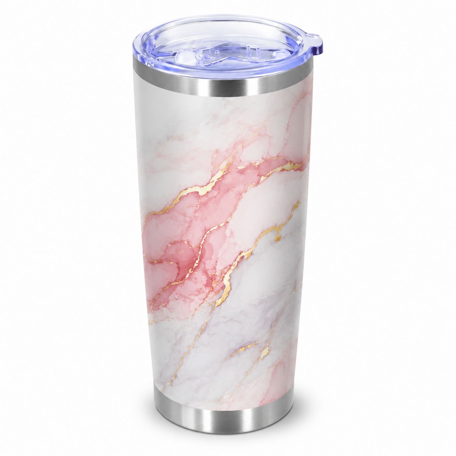 Tasse Isotherme Marbre Rose 500 ml-Domellocasa