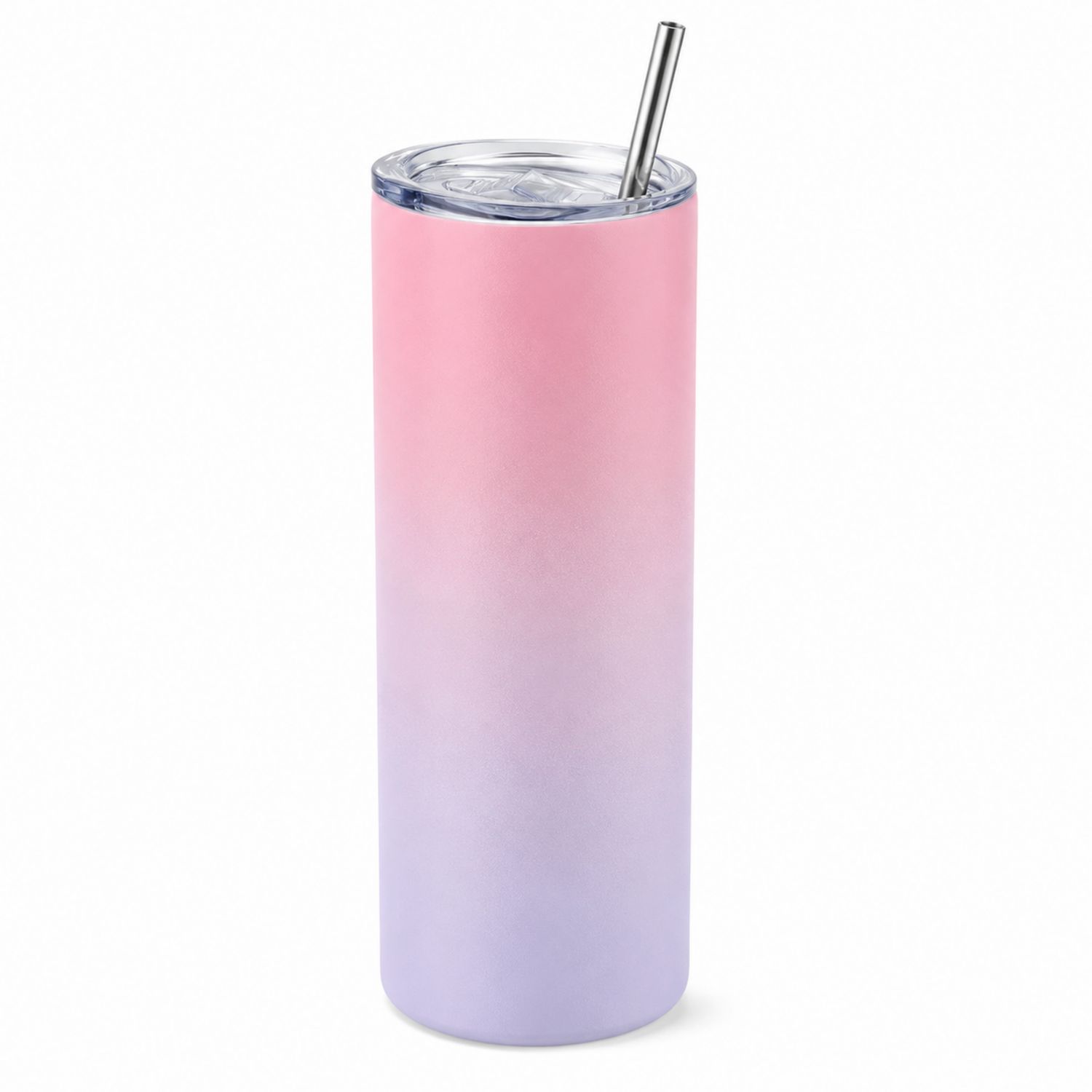 Gobelet Isotherme Dégradé Rose et Violet 500ml-Domellocasa