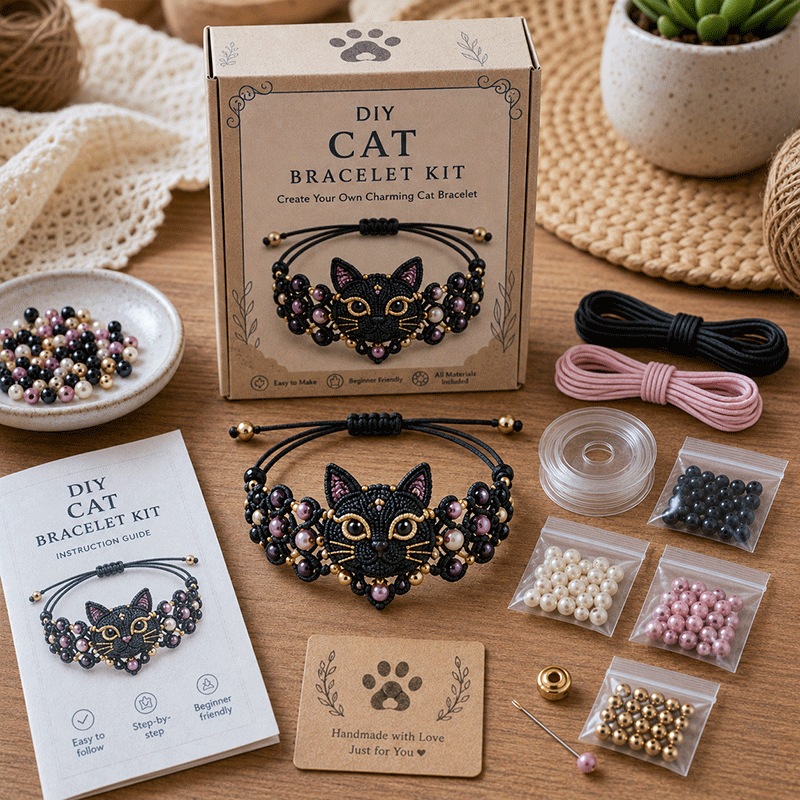 🔥50% Off Last Day - 🐙DIY Beaded Bracelet Making Kit