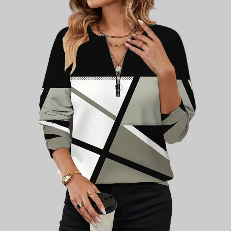 Victoria - VINTAGE COLORBLOCK SWEATSHIRT