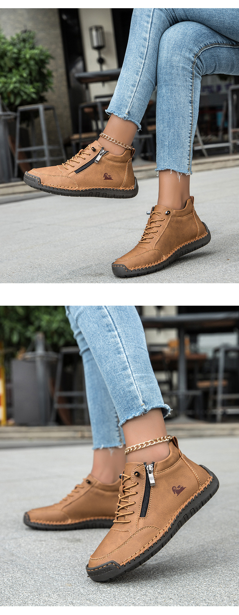 Women&rsquo;s Hand Stitched Soft Sole Flat Casual Shoes