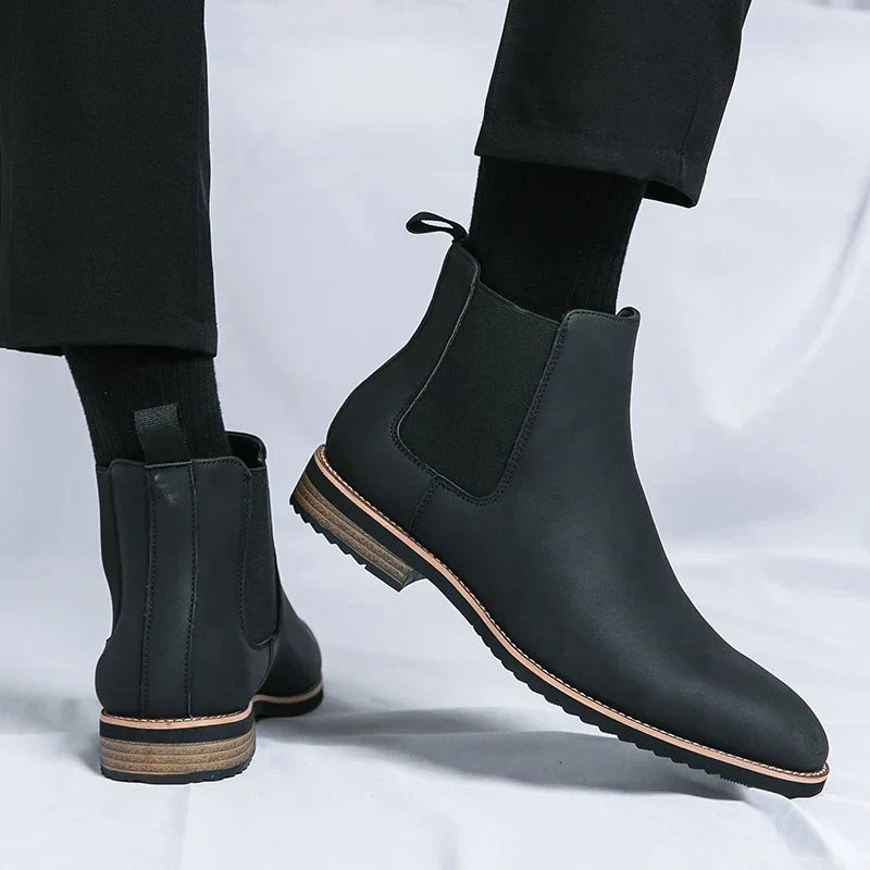 Leather Chelsea Boots